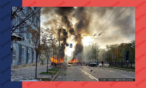 Kyiv Hit By Russian Missiles, Several Cities Under Siege