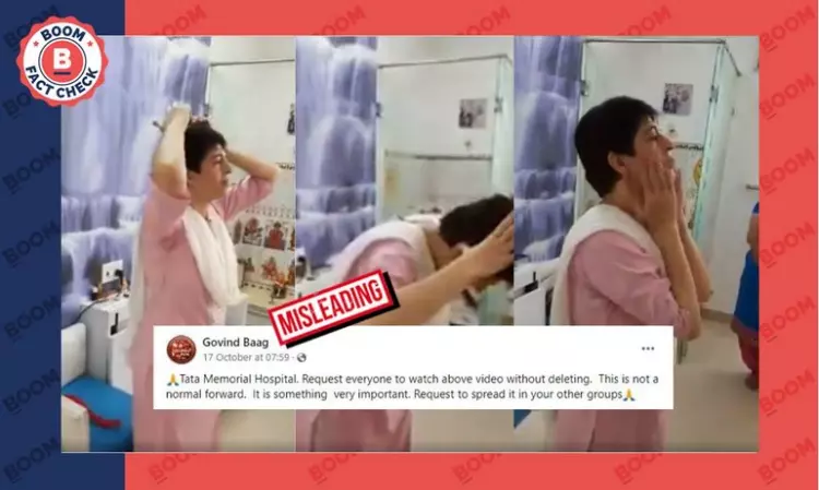 Video Of Alternative Medicine Therapy Revived As Tata Memorial Hospital