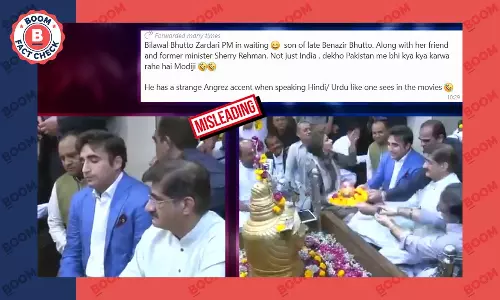 Old Video Of Bilawal Bhutto Visiting A Temple Revived As Recent