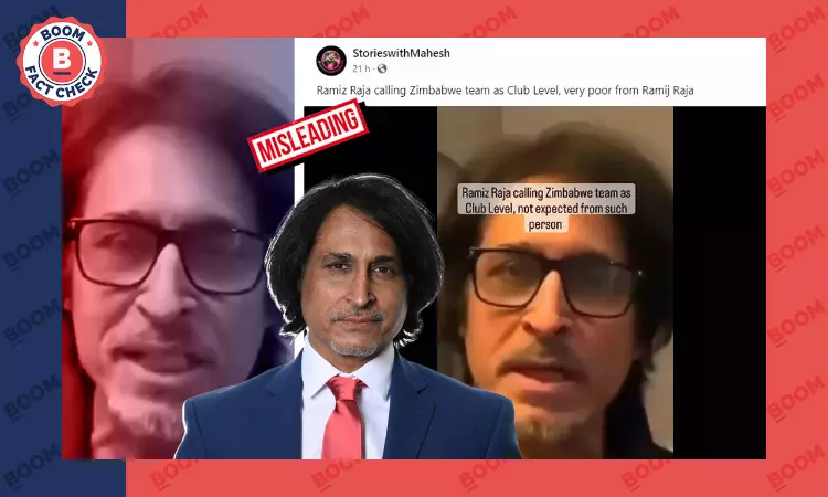 Video Of Ramiz Raja Lashing Out At Pakistani Cricketers Is Old