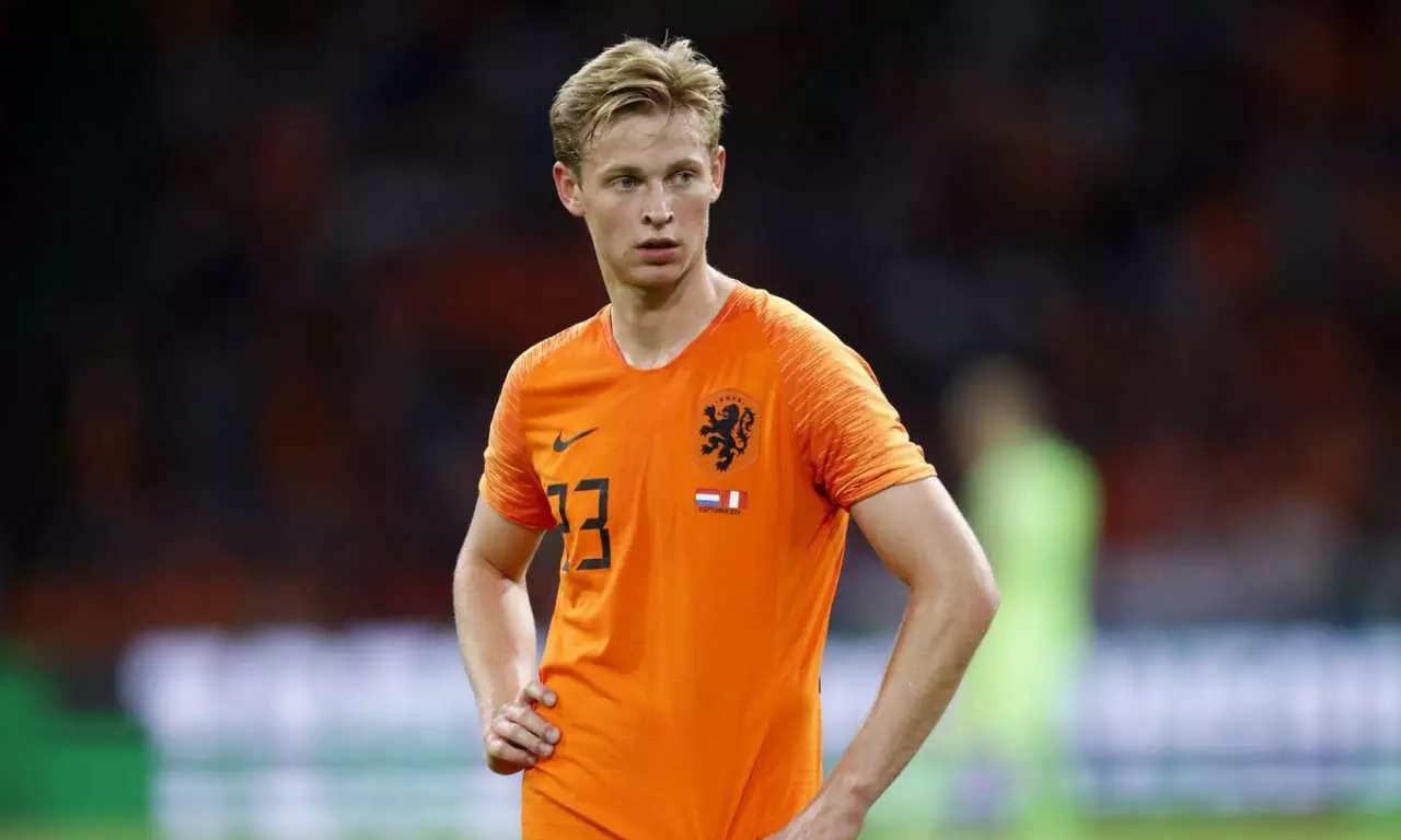 FC Barcelona and Dutch midfielder - Frenkie De Jong 