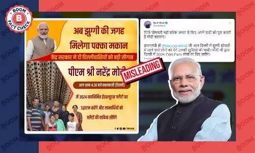 BJP Uses Photo Of A Long Way Home Author As Housing Scheme Beneficiary