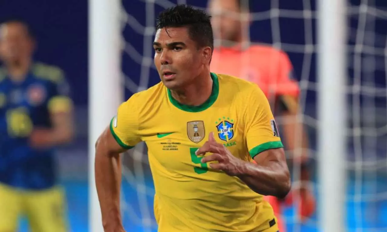 Casemiro recently transferred from Real Madrid in Spain to Manchester United in England