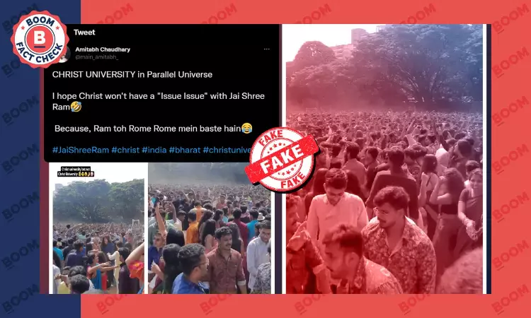 No, Bengalurus Christ College Students Did Not Dance To Jai Shri Ram