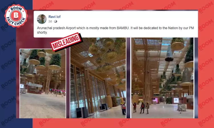 Visuals Of Newly Built Bengaluru Airport Shared As Arunachal Pradesh