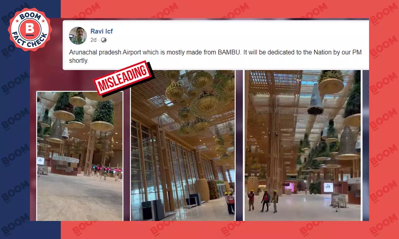 Visuals Of Newly Built Bengaluru Airport Shared As Arunachal Pradesh Visuals Of Newly Built Bengaluru Airport Shared As Arunachal Pradesh
