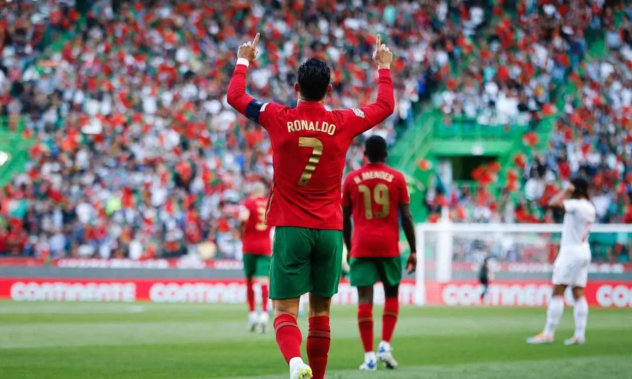 Portugal captain Cristiano Ronaldo 