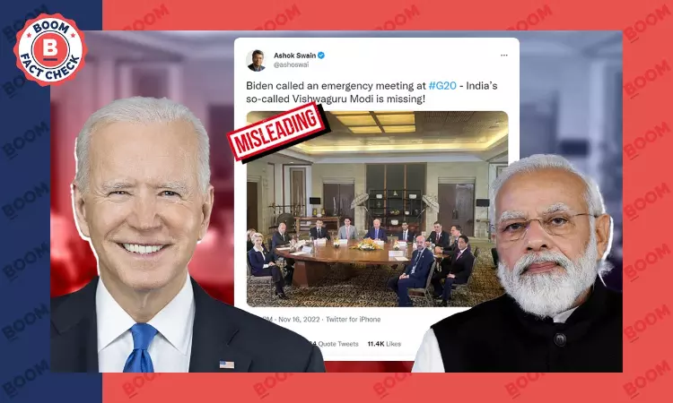 Was Modi Not Invited To Bidens Emergency Meet At G20 Summit?A FactCheck
