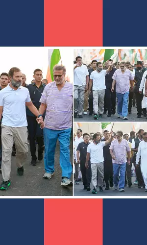 Mahatma Gandhis Great Grandson Joins Congresss Bharat Jodo Yatra