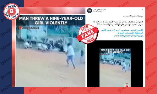 Video Of Man Flinging Minor To Ground In Kerala Shared With Communal Spin