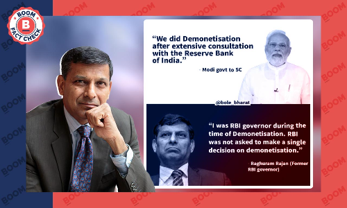 Was Raghuram Rajan Consulted As RBI Governor On DeMo? A FactCheck Was Raghuram Rajan Consulted As RBI Governor On DeMo? A FactCheck