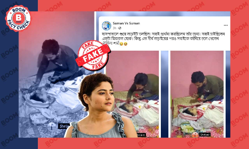 Unrelated Video Shared As Actor Sabyasachi Marrying Late Actress Aindrila Sharma