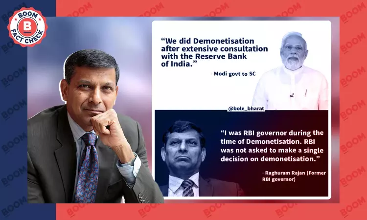 Was Raghuram Rajan Consulted As RBI Governor On DeMo? A FactCheck