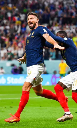 France Start Trophy Defence In Style After Beating Australia 4-1 In Their FIFA World Cup 2022 Opener