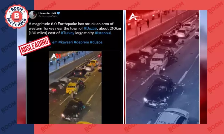 Video Of Accident In Türkiye Not Linked To Earthquake That Struck Hours Later