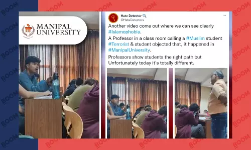 Manipal Uni Suspends Professor Who Called Muslim Student Kasab