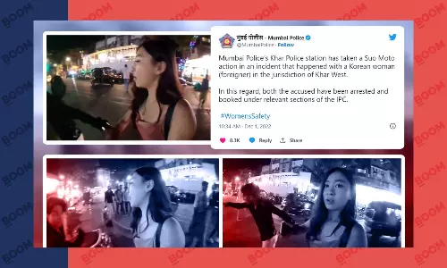 2 Arrested In Mumbai After South Korean YouTuber Shares Video Of Assault On Twitter