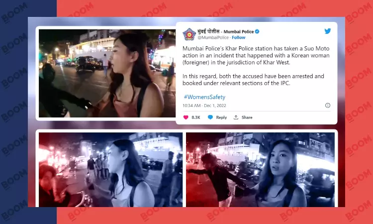 2 Arrested In Mumbai After South Korean YouTuber Shares Video Of Assault On Twitter