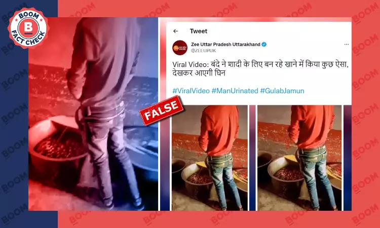 Zee News Misreports Edited Prank Video As Man Urinating On Gulab Jamun