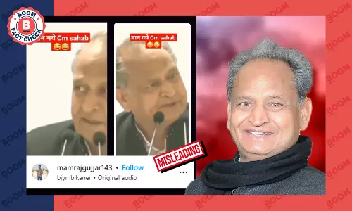 No, Ashok Gehlot Did Not Say Generating Hydroelectricity Makes Water Useless