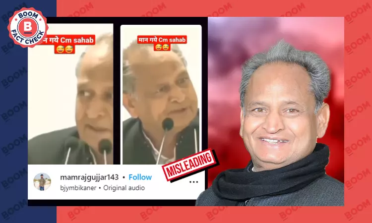 No, Ashok Gehlot Did Not Say Generating Hydroelectricity Makes Water Useless