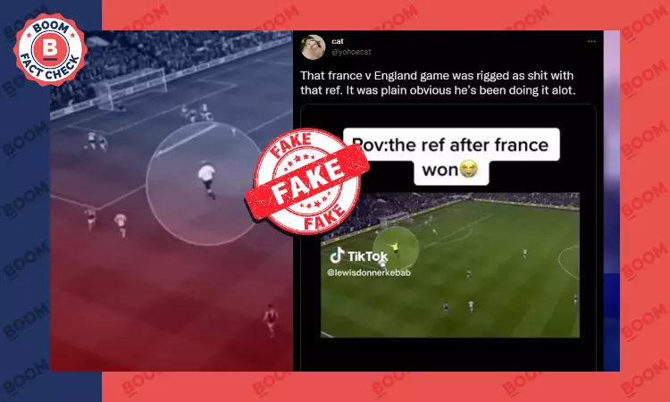 No, Referee Did Not Celebrate Frances World Cup Win Over England