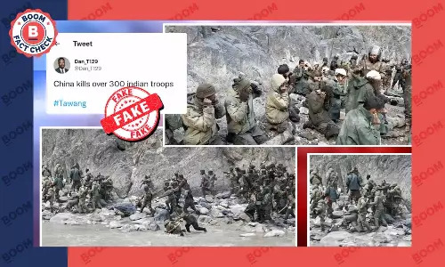 Fake Claim Of Chinese PLA Killing 300 Indian Troops Surfaces