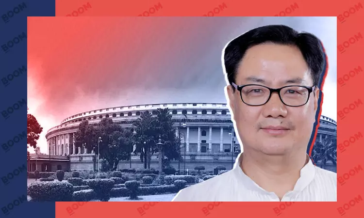 Judicial Vacancies Main Cause for Pendency In Cases: Law Minister In RS