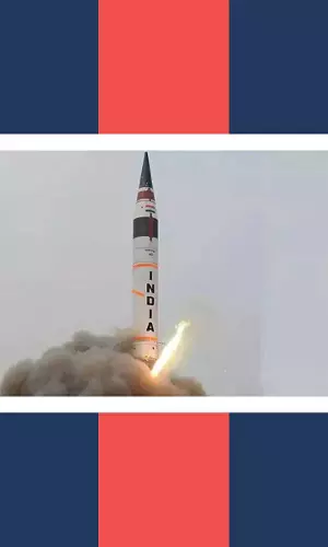 India Successfully Test Fires Nuclear-Capable Agni V Ballistic Missile