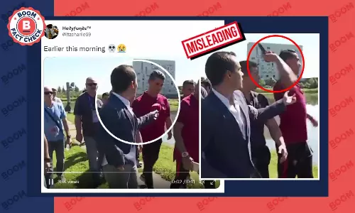 Old Video Of Cristiano Ronaldo Throwing Reporters Mic Shared As Recent