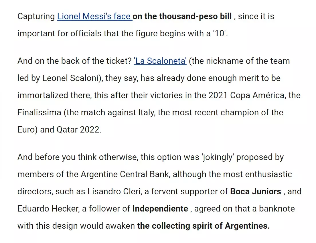 Screenshot of a translation of the story published by El Financiero Screenshot of a translation of the story published by El Financiero