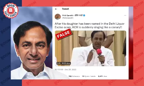 2018 Video Shared As KCR Saying Modi Best Friend After Daughter Named In Scam