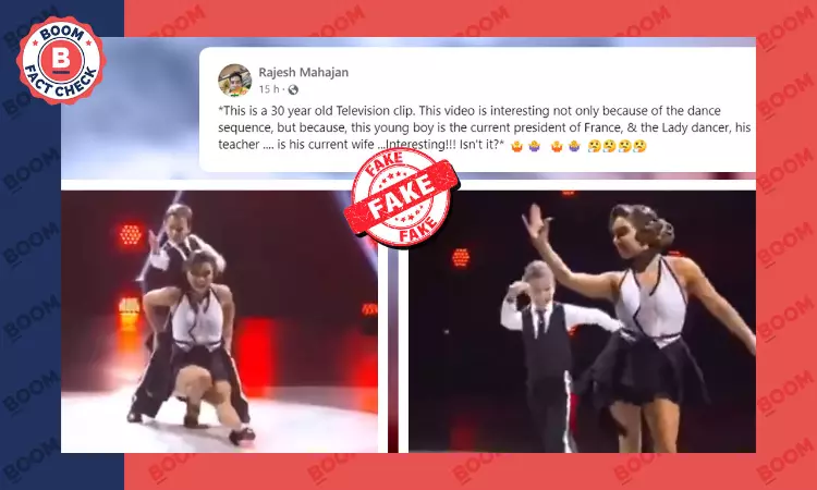 No, This Video Does Not Show French President Macron & Frances First Lady