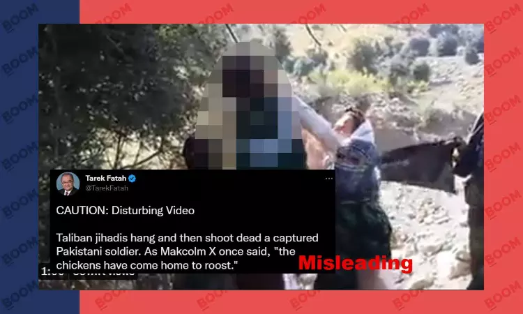 Tarek Fateh Revives Old Video Of Taliban Executing Pak Soldier