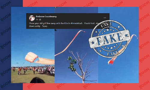 Old Video From Taiwan Of 3-Year-Old Lifted By Kite Shared As Ahmedabad