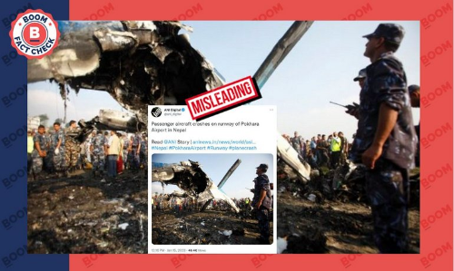 News Outlets Share 2012 Image As Recent Plane Crash In Nepal
