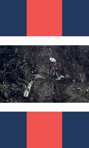 Nepal Authorities Continue Search For Bodies In Yeti Airlines Crash Wreckage
