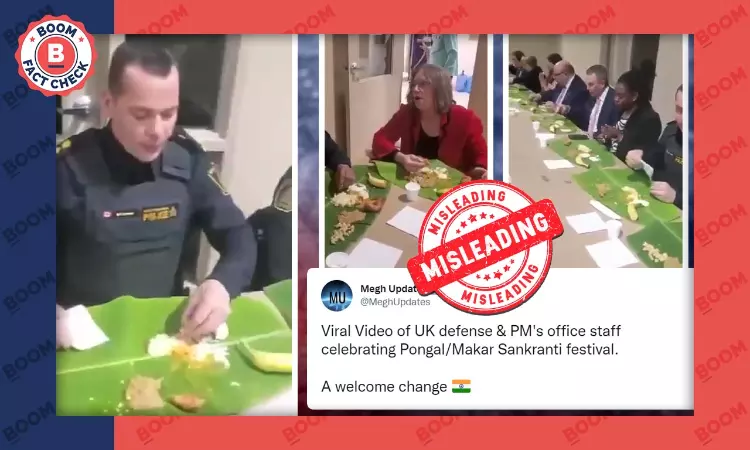 No, This Is Not a Video of Rishi Sunak’s Staff Celebrating Pongal In the UK
