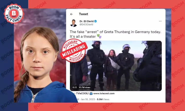 Was Greta Thunbergs Detention By German Police Staged? A Fact Check