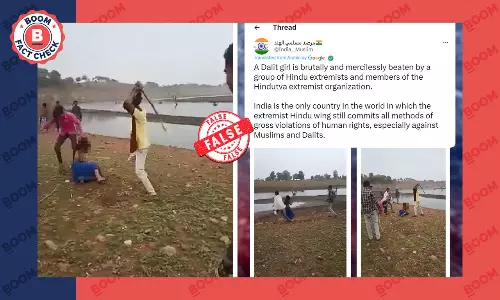 Old Video Of Tribal Woman Thrashed By Relatives Peddled With Communal Spin Old Video Of Tribal Woman Thrashed By Relatives Peddled With Communal Spin