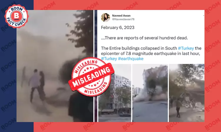 Old Videos From 2020 Shared As Recent Visuals From Türkiye Earthquake