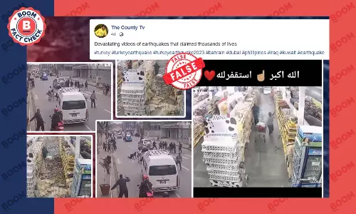 Unrelated Visuals Peddled As Recent Türkiye Earthquake