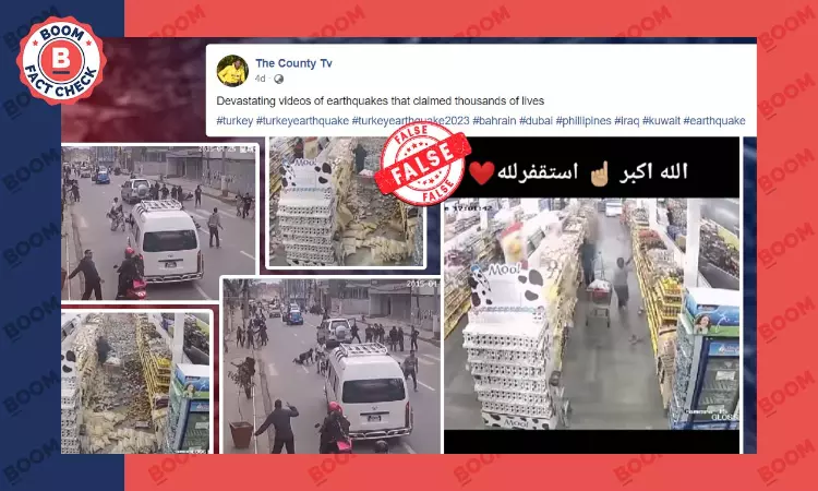 Unrelated Visuals Peddled As Recent Türkiye Earthquake