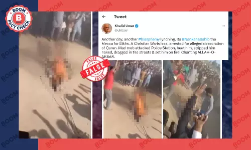 Man Lynched On Blasphemy Charge In Pakistan Is Not A Christian