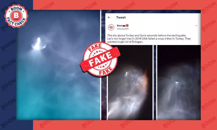 Video of SpaceX Rocket Launch Peddled As Türkiye Earthquake