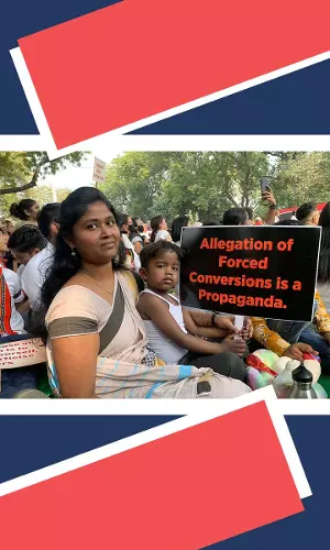 Christians Gather At Delhis Jantar Mantar To Protest Attacks On Churches