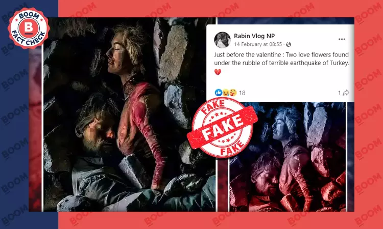 No, This Image Does Not Show Deceased Lovers In The Turkey Earthquake