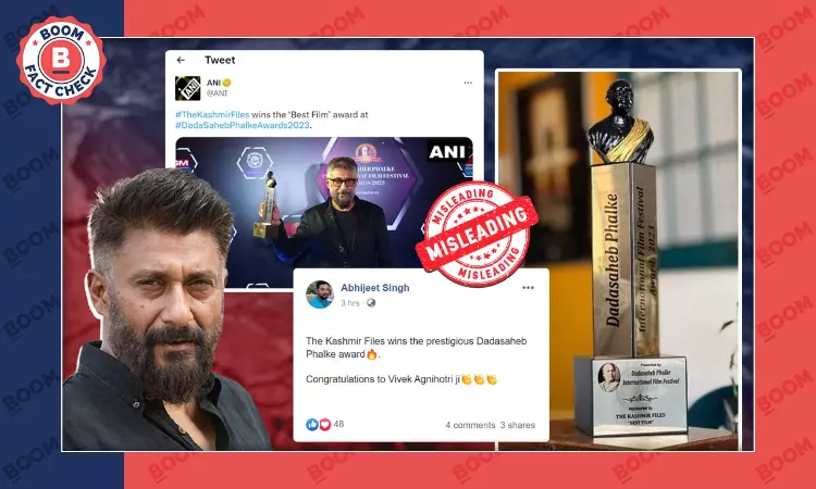 Did Vivek Agnihotris The Kashmir Files Win The Dadasaheb Phalke Award?