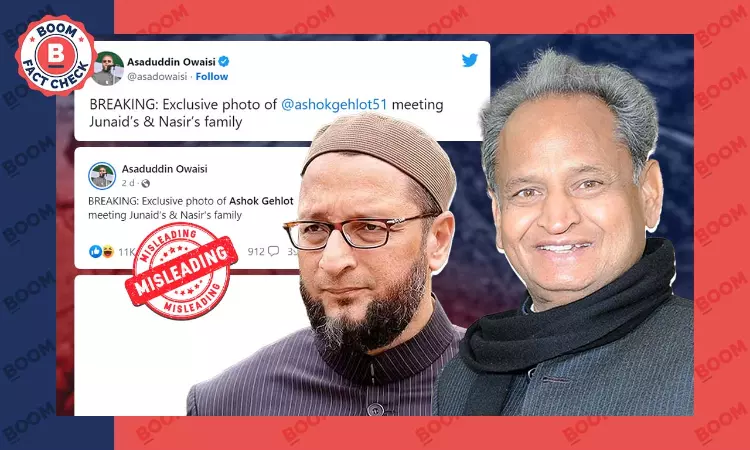 Did Rajasthan CM Ashok Gehlot Not Meet Kin Of Nasir & Junaid?