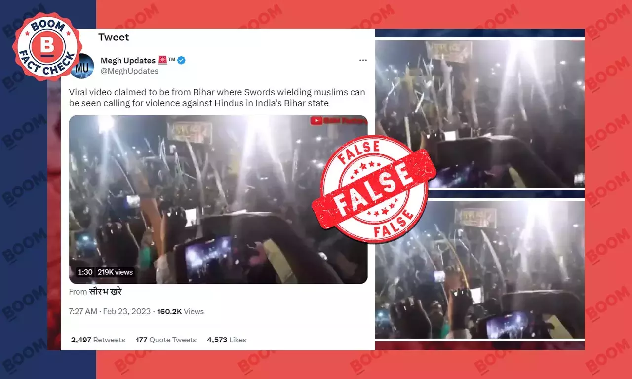 Doctored Video Of Muharram Procession In Bihar Shared With False Communal Claim